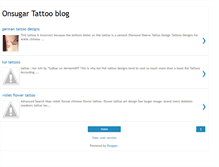 Tablet Screenshot of onsugartattooblog.blogspot.com