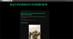 Desktop Screenshot of dan-panosian-interview.blogspot.com