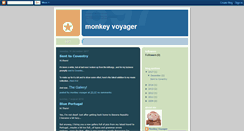 Desktop Screenshot of monkeyvoyager.blogspot.com