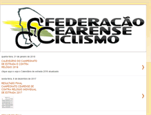 Tablet Screenshot of cearaciclismodeestrada.blogspot.com