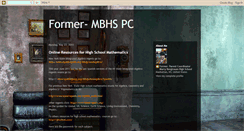 Desktop Screenshot of mbhspc.blogspot.com