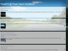 Tablet Screenshot of peaksportsolutions.blogspot.com