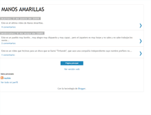 Tablet Screenshot of manosamarillas.blogspot.com