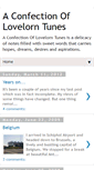 Mobile Screenshot of aconfectionoflovelorntunes.blogspot.com
