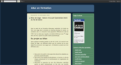 Desktop Screenshot of educ-en-formation.blogspot.com