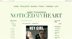 Desktop Screenshot of noticedmyheart.blogspot.com