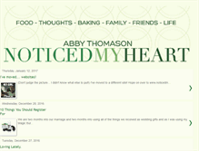 Tablet Screenshot of noticedmyheart.blogspot.com