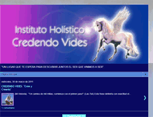 Tablet Screenshot of institutocredendovides.blogspot.com