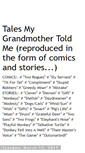 Mobile Screenshot of grandmothertales.blogspot.com