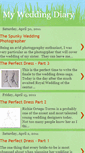 Mobile Screenshot of blushingbridediary.blogspot.com