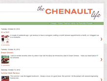 Tablet Screenshot of chenaultlife.blogspot.com