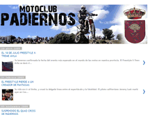 Tablet Screenshot of motoclubpadiernos.blogspot.com