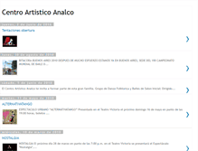 Tablet Screenshot of centroartisticoanalco.blogspot.com