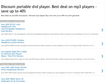 Tablet Screenshot of discountportabledvdplayer.blogspot.com