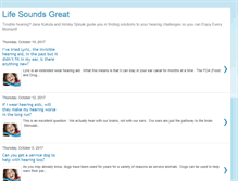 Tablet Screenshot of lifesoundsgreat.blogspot.com