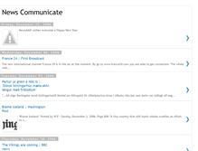 Tablet Screenshot of newscommunicate.blogspot.com