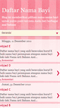 Mobile Screenshot of daftar-nama-bayi.blogspot.com