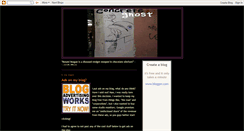Desktop Screenshot of concreteghost.blogspot.com
