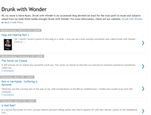 Tablet Screenshot of drunkwithwonder.blogspot.com
