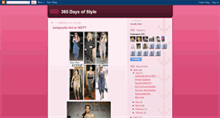 Desktop Screenshot of 365style.blogspot.com