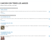 Tablet Screenshot of cancioncontodoslosamigos.blogspot.com