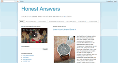 Desktop Screenshot of frank-honest-answers.blogspot.com