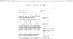 Desktop Screenshot of dividetrip.blogspot.com