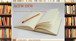 Desktop Screenshot of dfwreadywriters.blogspot.com