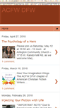 Mobile Screenshot of dfwreadywriters.blogspot.com
