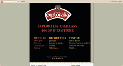 Desktop Screenshot of exploralia.blogspot.com