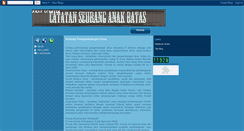 Desktop Screenshot of anaksebatik.blogspot.com