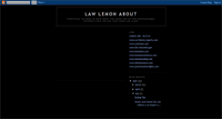 Desktop Screenshot of lawlemonabout.blogspot.com