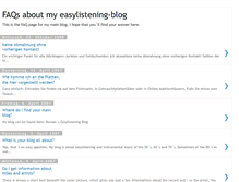 Tablet Screenshot of easylisteningfaqs.blogspot.com