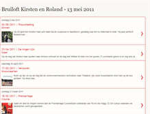 Tablet Screenshot of bruiloftrolandkirsten.blogspot.com