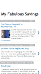 Mobile Screenshot of fabsavings.blogspot.com