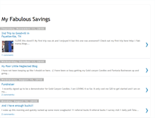 Tablet Screenshot of fabsavings.blogspot.com