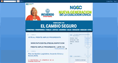 Desktop Screenshot of nuevageneracionccvl.blogspot.com