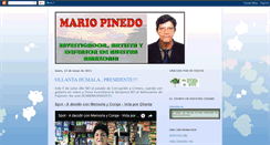 Desktop Screenshot of mariopinedo.blogspot.com