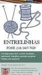 Mobile Screenshot of entrelinhasarmarinhos.blogspot.com