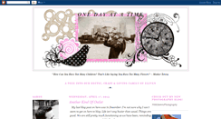 Desktop Screenshot of onedayatatimenicole.blogspot.com