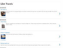 Tablet Screenshot of ldtravels.blogspot.com