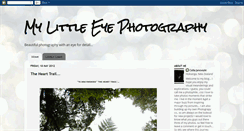 Desktop Screenshot of my-little-eye-photography.blogspot.com