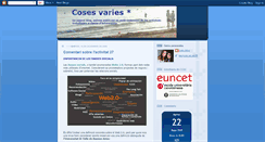 Desktop Screenshot of coses-varies.blogspot.com