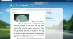 Desktop Screenshot of opensourceisland.blogspot.com