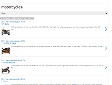 Tablet Screenshot of motarcycles.blogspot.com