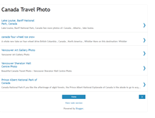 Tablet Screenshot of canadatravelphoto.blogspot.com
