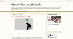 Desktop Screenshot of grupocienciascriminais.blogspot.com