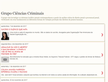 Tablet Screenshot of grupocienciascriminais.blogspot.com