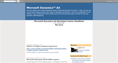 Desktop Screenshot of daxer-dynamicsax.blogspot.com