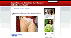 Desktop Screenshot of crazy-western-fun.blogspot.com
